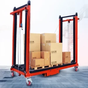 Foldable Electric Scaffolding Lift Platform - Loads Up To 500kg